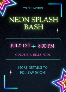 Neon Splash Bash