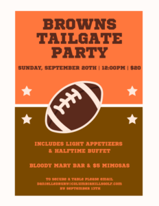 Browns Tailgate Party